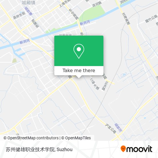 苏州健雄职业技术学院 map
