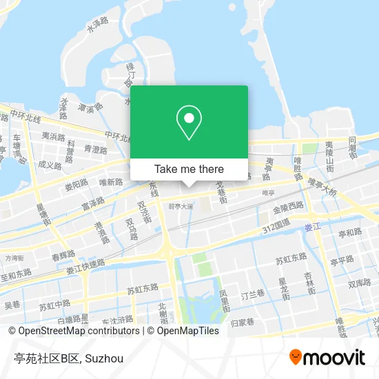 亭苑社区B区 map