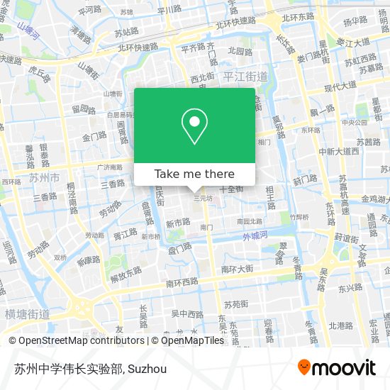 苏州中学伟长实验部 map