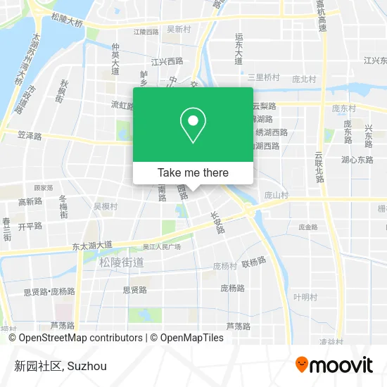 新园社区 map