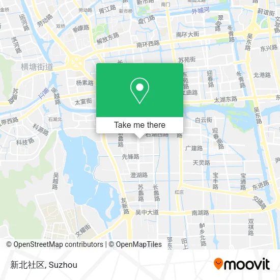 新北社区 map
