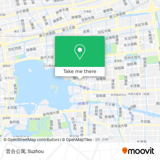 晋合公寓 map