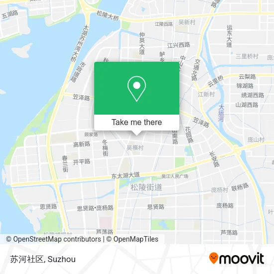 苏河社区 map