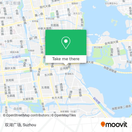 双湖广场 map