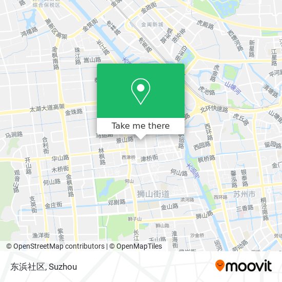 东浜社区 map