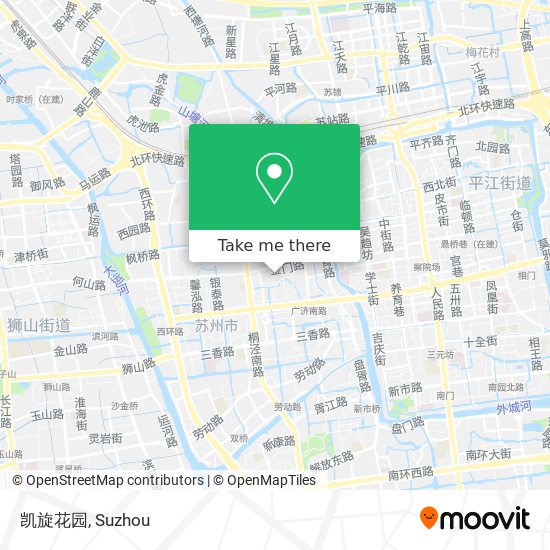 凯旋花园 map