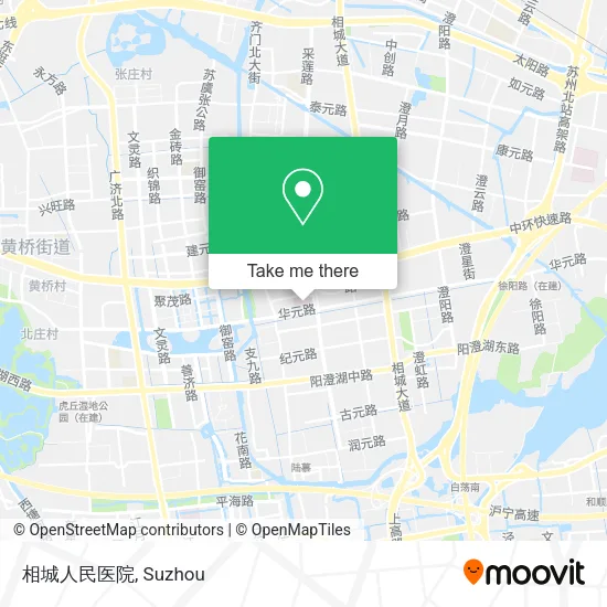 相城人民医院 map