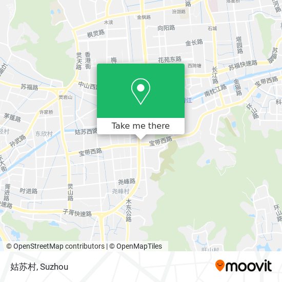 姑苏村 map