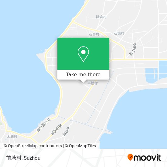 前塘村 map