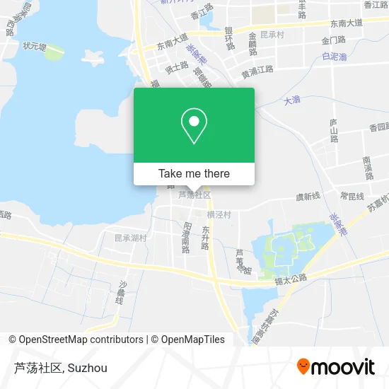 芦荡社区 map