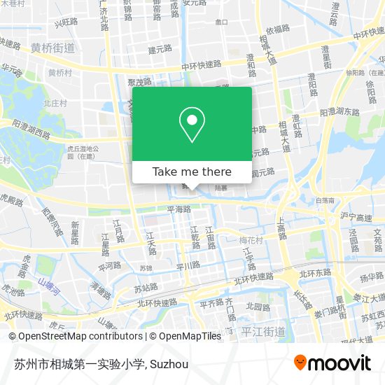 苏州市相城第一实验小学 map