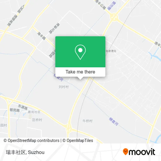 瑞丰社区 map