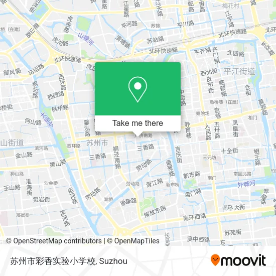 苏州市彩香实验小学校 map