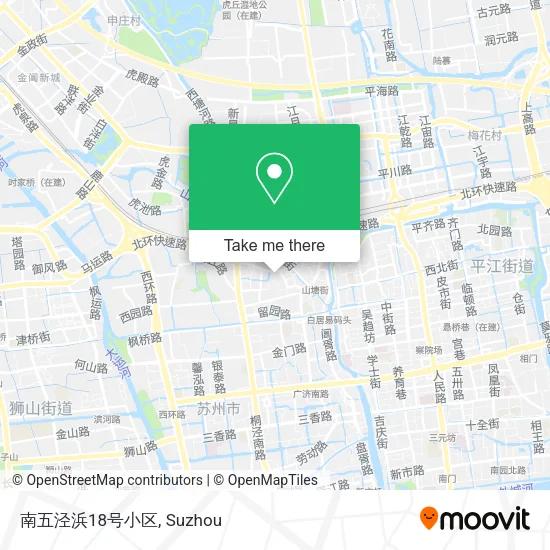 南五泾浜18号小区 map