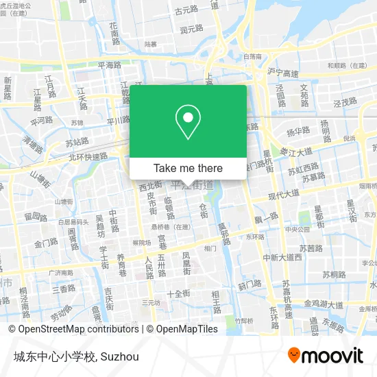 城东中心小学校 map
