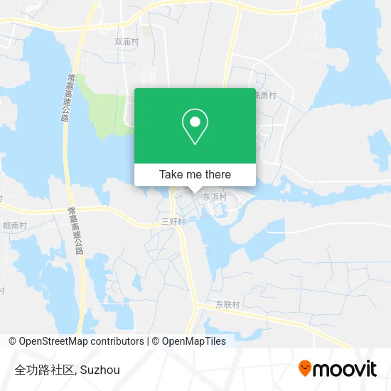 全功路社区 map