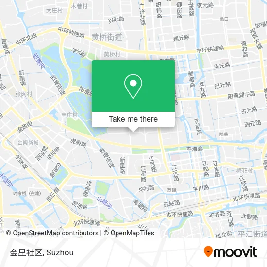 金星社区 map