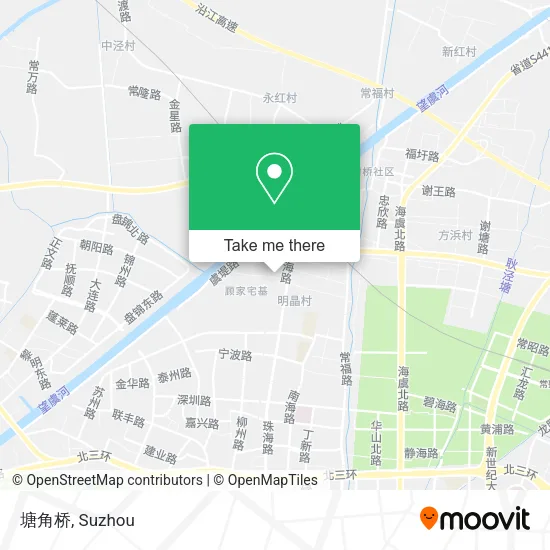 塘角桥 map