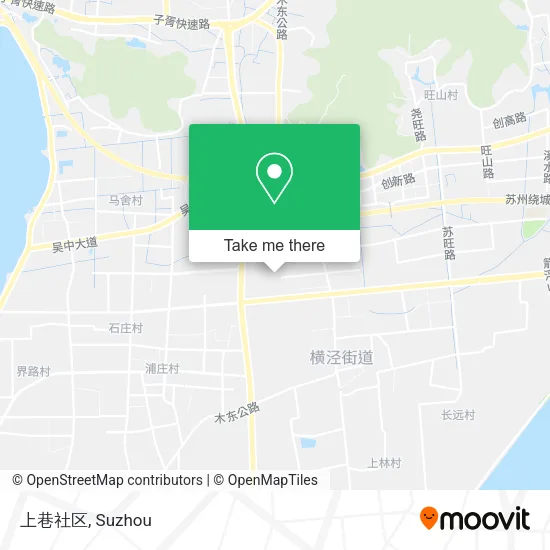 上巷社区 map