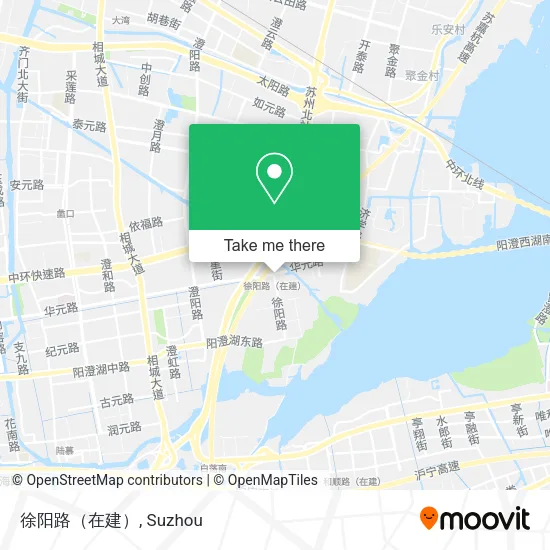 徐阳路（在建） map
