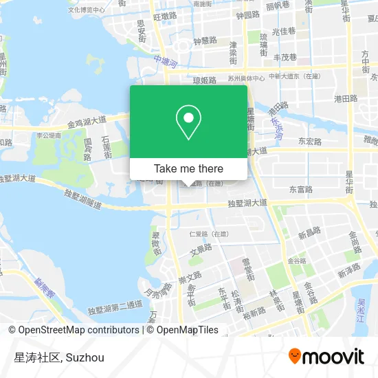 星涛社区 map