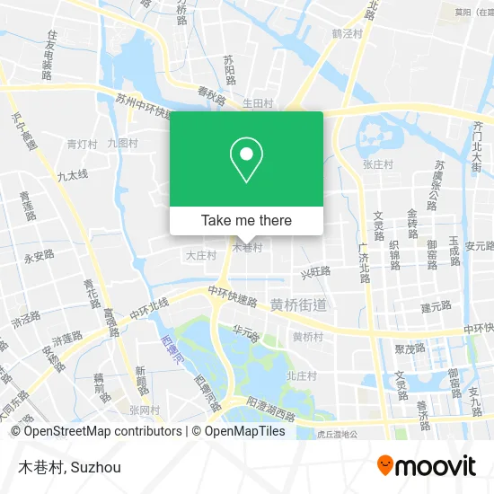 木巷村 map
