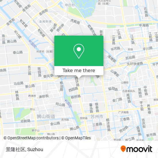 景隆社区 map