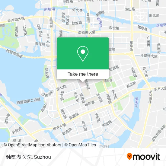 独墅湖医院 map
