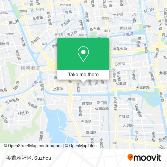 美蠡雅社区 map