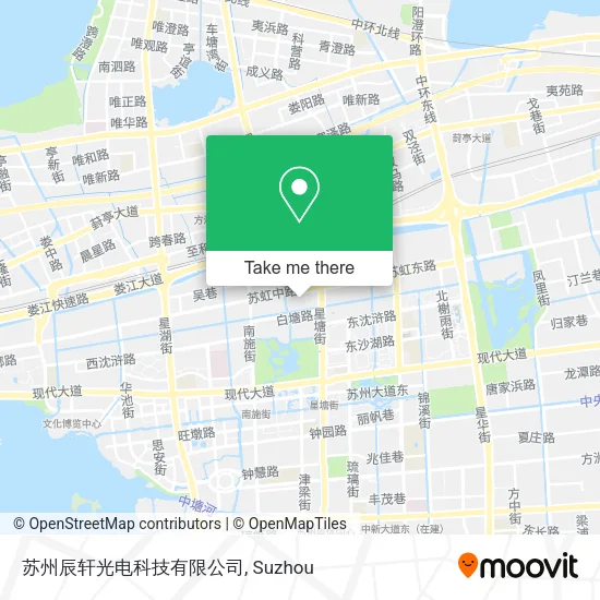 苏州辰轩光电科技有限公司 map
