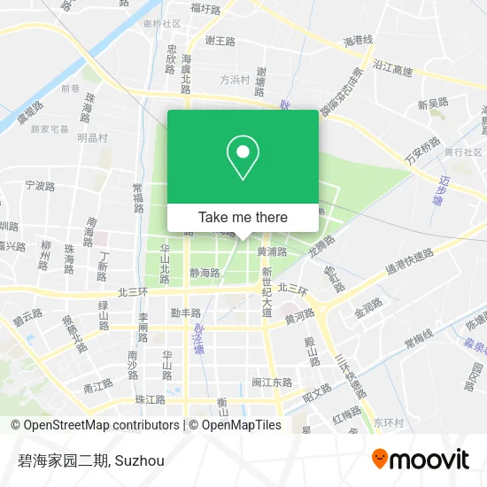 碧海家园二期 map