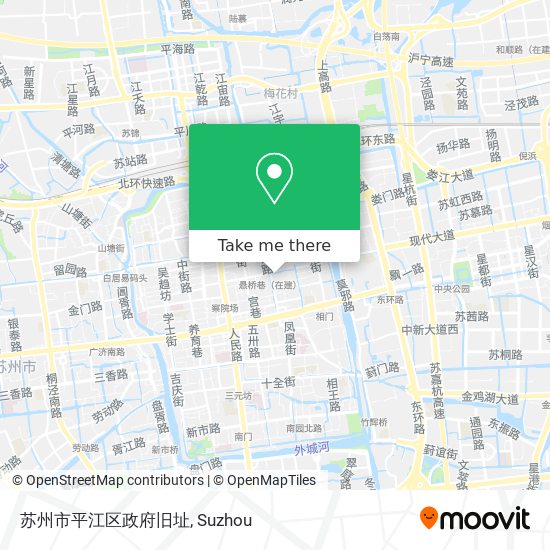 苏州市平江区政府旧址 map