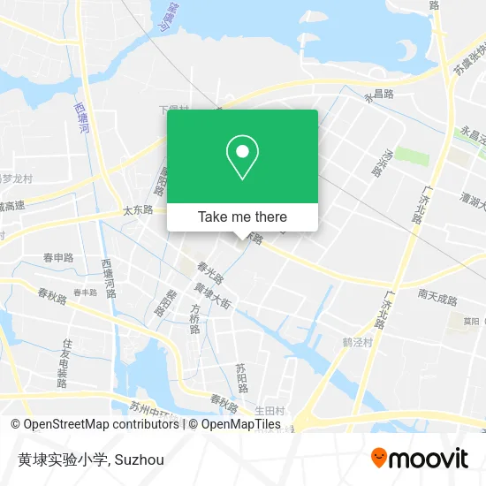黄埭实验小学 map