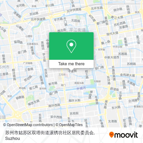 苏州市姑苏区双塔街道滚绣坊社区居民委员会 map