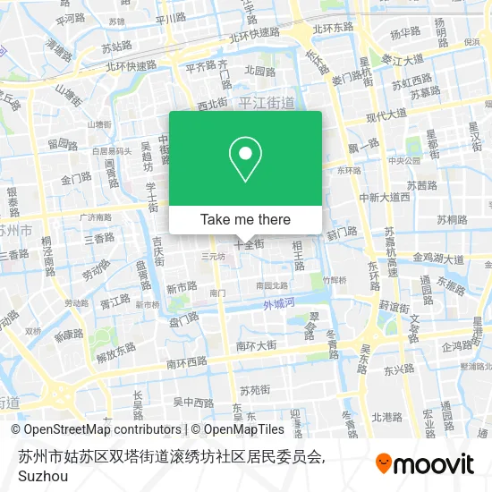 苏州市姑苏区双塔街道滚绣坊社区居民委员会 map