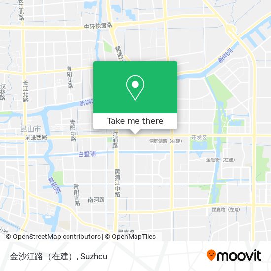 金沙江路（在建） map