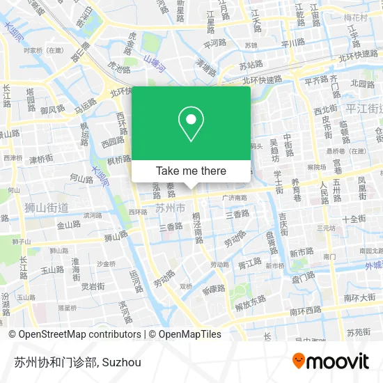 苏州协和门诊部 map
