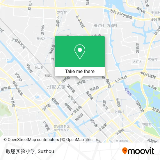 敬恩实验小学 map