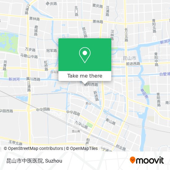 昆山市中医医院 map