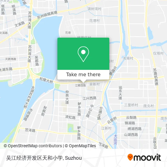 吴江经济开发区天和小学 map