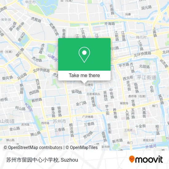 苏州市留园中心小学校 map