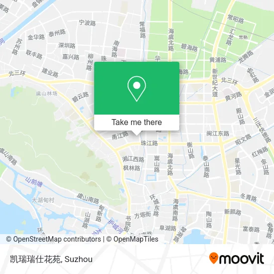 凯瑞瑞仕花苑 map