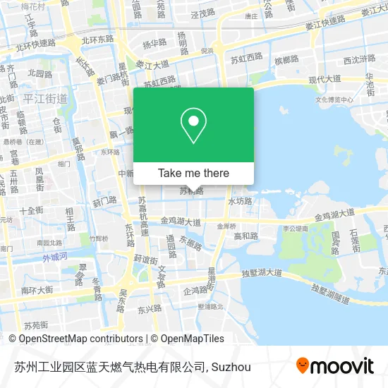 苏州工业园区蓝天燃气热电有限公司 map
