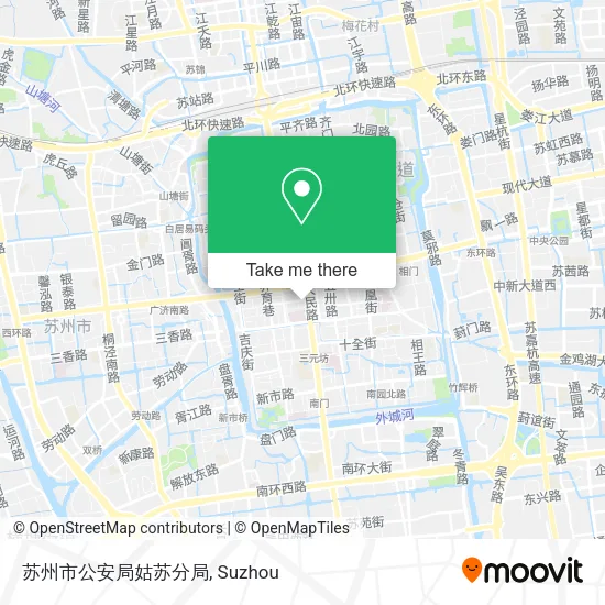 苏州市公安局姑苏分局 map