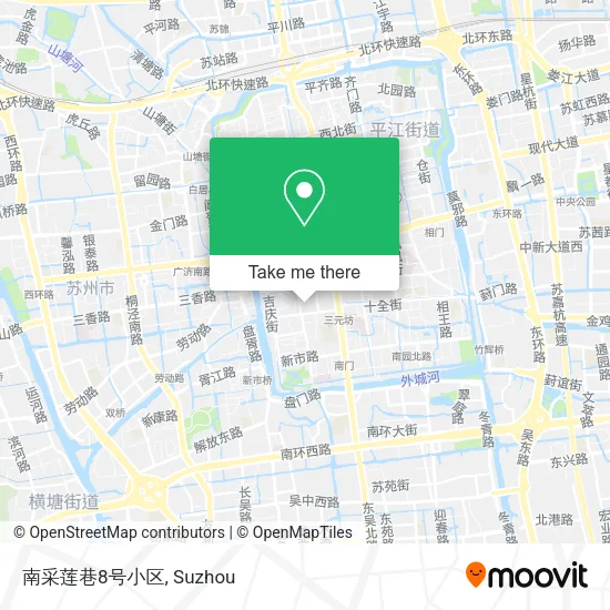 南采莲巷8号小区 map