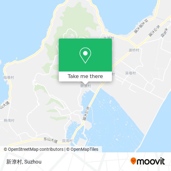 新潦村 map