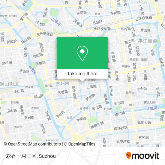 彩香一村三区 map