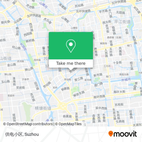 供电小区 map