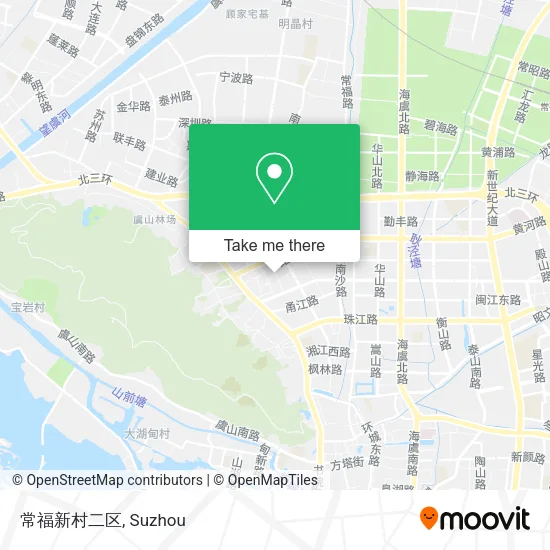 常福新村二区 map