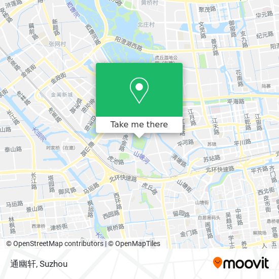 通幽轩 map